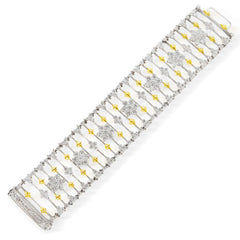DIAMOND FANTASIES 18K TWO-TONE GOLD BRACELET