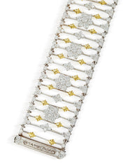 DIAMOND FANTASIES 18K TWO-TONE GOLD BRACELET