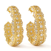 Passion Diamond Inside Out Hoop Earrings