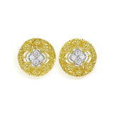 PASSION 18K GOLD DIAMOND STUD EARRINGS