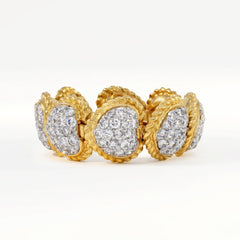 Everything Hearts Flexible Diamond Band Ring