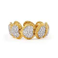 Everything Hearts Flexible Diamond Band Ring