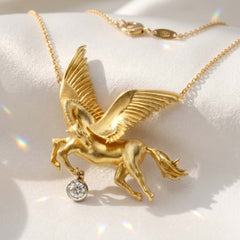 Pegasus Diamond Dreams Pendant Necklace