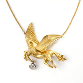 Pegasus Diamond Dreams Pendant Necklace