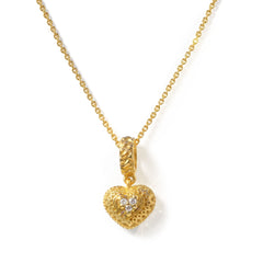 Everything Hearts 18K Gold Diamond Heart Charm Pendant
