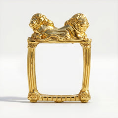 Two Kings Diamond Lion Ring