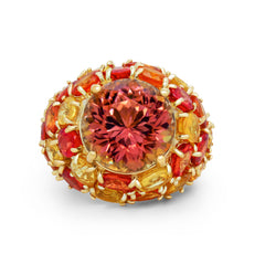 COLOR CHANGING TOURMALINE MULTI COLOR SAPPHIRE RING